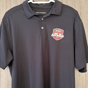 Men’s Black Ironman Pro Series Polo